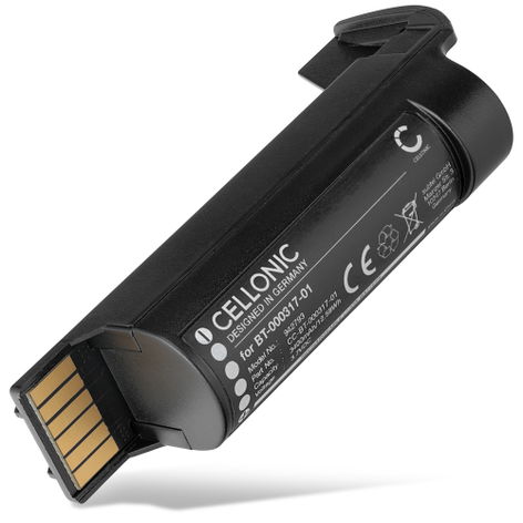 Batteria per lettore di codici a barre Zebra TC21; DS2208; DS2278; DS22; CR2278; DS2278SR Zebra DS2278 (3400mAh, 3.7V) di CELLONIC
