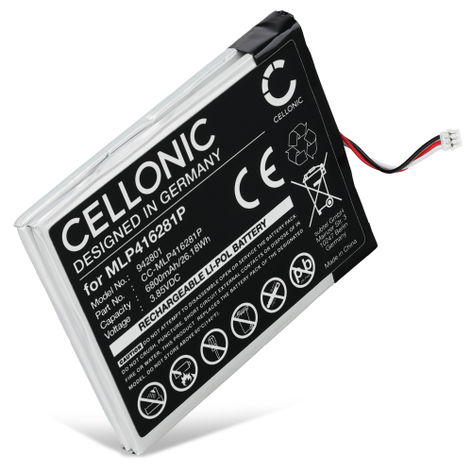 Batteria per EZVIZ DP1S MLP416281P (6800mAh, 3.85V) di CELLONIC