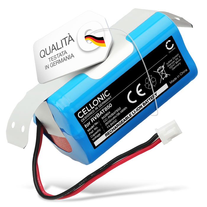 Batteria per Shark ION Robot Vacuum R71, R72, R75, R76, R85 2600mAh di CELLONIC