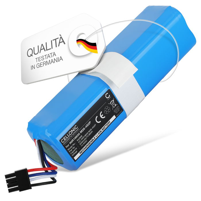 Batteria per Eufy Robovac L70 Hybrid, T2190, T2190G21, 360 - X90, X95, S9, S6 Pro 5200mAh di CELLONIC