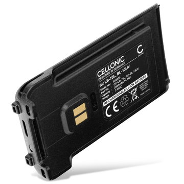 Batteria per Retevis RT82, RT2, Baofeng P15UV, Tytera DM-UVF10, Pofung P15UV 2000mAh Li Ion di CELLONIC