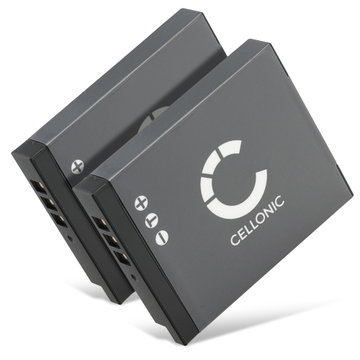 2x Battery for Kodak PIXPRO WPZ2 LB-015 (750mAh, 3.7V) from CELLONIC