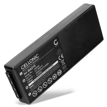 CELLONIC Batteria compatibile con HBC Radiomatic Spectrum 1, 2, 3, Linus 4, 6, Micron 4, 6, Eco, FUB10AA - BA210 2000mAh Ricambi per controller, telecomandi, radiocomandi