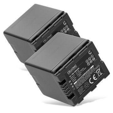 2x Batteria per Panasonic HDC-TM900 HDC-HS900 HDC-SD900 HDC-SD800 HC-X900 X900M 2100mAh da CELLONIC