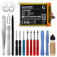1x Batteria 1400mAh + Set di strumenti 17pz