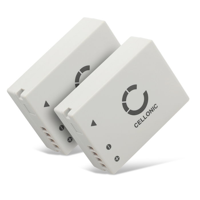 Batteria per Canon PowerShot SX50 HS SX60 HS G16 G15 G1X G3 X SX40 HS NB-10L (800mAh, 7.4V) marca CELLONIC