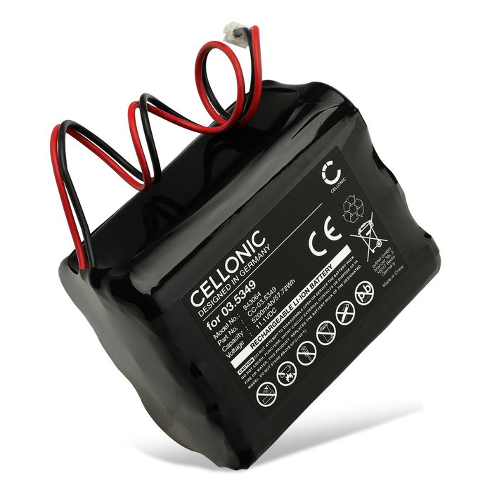 Batteria per SCANGRIP NOVA 3K, NOVA 4K 5200mAh marca CELLONIC