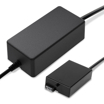 Alimentatore ACK-E8 (CA-PS700 + DR-E8) Adattatore CA per Canon EOS 550D, 600D, 650D, 700D, Rebel T2i 24W + Accoppiatore DC di CELLONIC