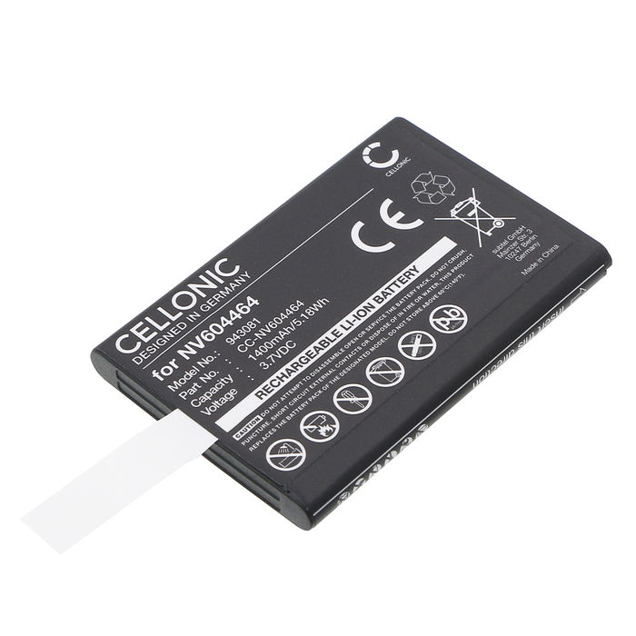 Batteria per Beurer BY 110, Oricom Secure SC740, Secure SC895 1400mAh marca CELLONIC