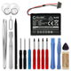 1x Batteria 750mAh+ Set di strumenti 17pz