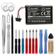 1x Batteria 1250mAh + Kit di attrezzi (17 pezzi)