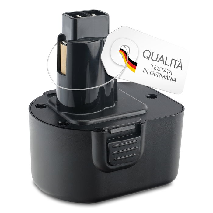 Batteria per Black & Decker TV250, PS350, PS3500, CD12CAB, HP331, CD1202K, CD120GK 2100mAh 12V NiMH marca CELLONIC