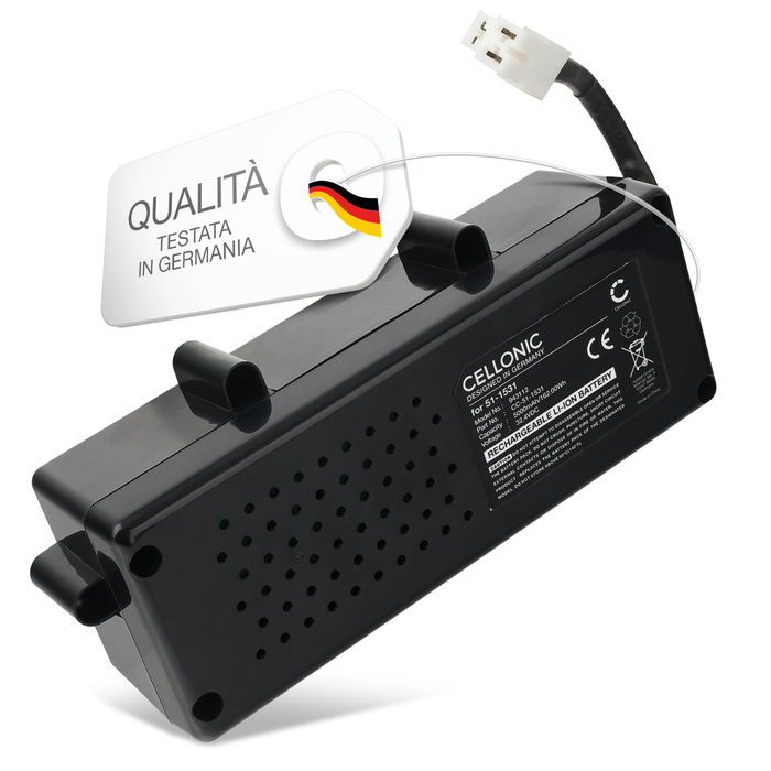 Batteria per Bosch Indego 800, Indego 1000, Indego 1200 Connect, Indego 1100 Connect, Indego 1300, Indego 13C 5000mAh 32.4V Li Ion marca CELLONIC