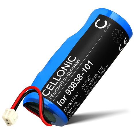 Batteria per Wahl Cordless Detailer Li 3024976 93838-101 (1500mAh, 3.7V) di CELLONIC