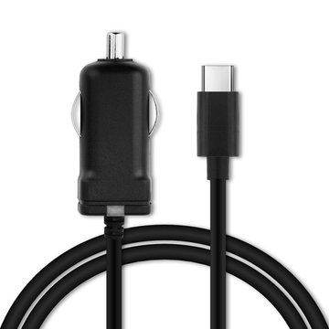 12V / 24V Socket to USB C Type C Sat Nav Car Charger for Garmin DriveSmart 66 / 76 / 86, Camper 795, dezl LGV710, Drive 53 GPS Lighter Adapter w/ 1.1m Charging Cable
