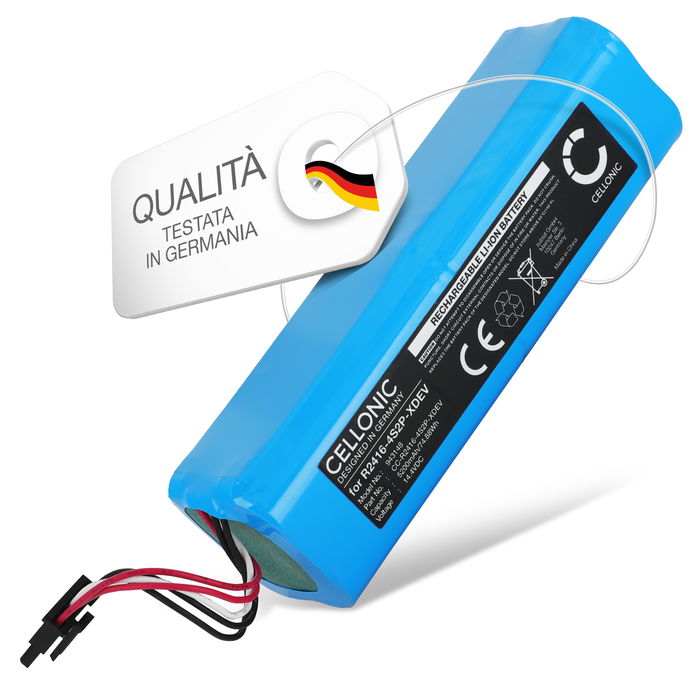 Batteria per Dreame RLX73CE, X40 Master 5200mAh di CELLONIC