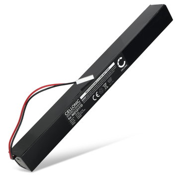 Batteria per Somfy Cord Lift CL32, Junior RU 30 RTS, Roll Up 28 WT, Sonesse 28, Tilt WireFree, TL25 Cord Lift, V2 Roll Up 3400mAh marca CELLONIC
