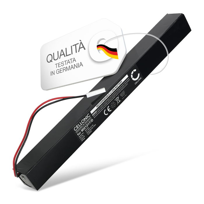 Batteria per Somfy Cord Lift CL32, Junior RU 30 RTS, Roll Up 28 WT, Sonesse 28, Tilt WireFree, TL25 Cord Lift, V2 Roll Up 3400mAh marca CELLONIC