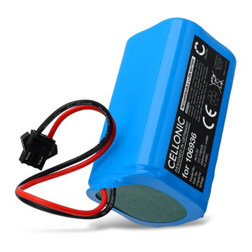 Batteria per lubluelu SL60D, SL68, Tesla RoboStar iQ550 2600mAh di CELLONIC