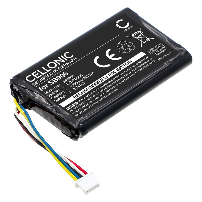 Batteria per Shure MXW1X, MXW6X Transmitter 1000mAh di CELLONIC