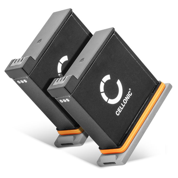 2x Batteria per DJI Osmo Action Cam (CP.OS.00000020.01) DJI AB1, DJI P01, DJI PT1 AB1, P01, PT1 (1220mAh, 3.85V) marca CELLONIC
