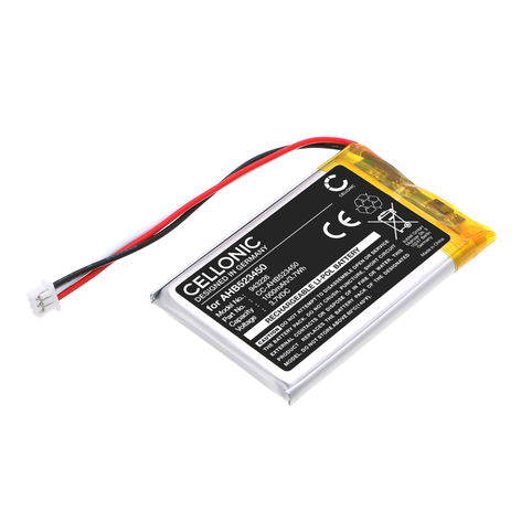 Battery for HelloBaby HB66, HB66 Pro; HB24; HB6339; HB31; HB6231 (1000mAh, 3.7V) from CELLONIC