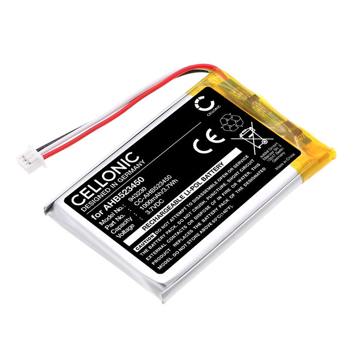 Batteria per LeapFrog LF1726-2FHD, LF1726FHD 6000mAh marca CELLONIC