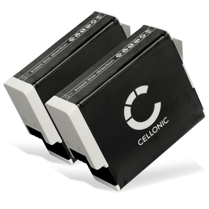 2x Batteria per GoPro Hero 12 11 10 9, AHDBT-901 AHDBT-901C (1730mAh, 3.85V) marca CELLONIC