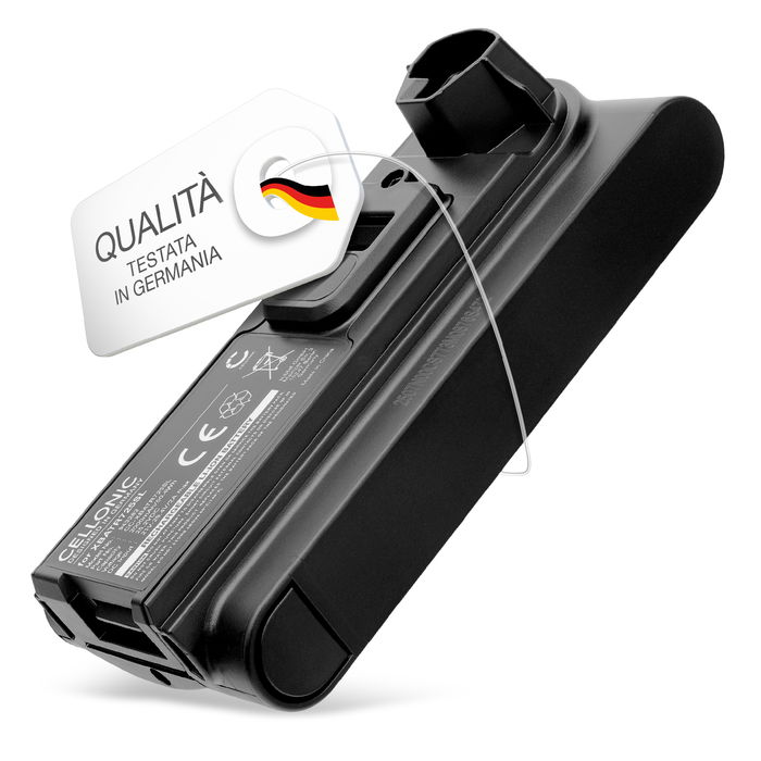 Batteria per Shark Cordless Stratos, Vacuum Cleaner Aspirateur, Stratos Stick, IZ840H IZ862H 2000mAh di CELLONIC