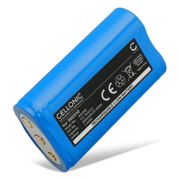 Batteria per Ledlenser H15R Core, H19R Core, H19R Signature 5000mAh marca CELLONIC