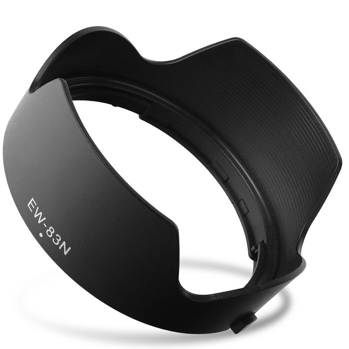 EW-83N Paraluce per fotocamera Canon EF 24-105mm f/4L IS USM - baionetta a tulipano / a fiore / a petalo Parasole marcato CELLONIC