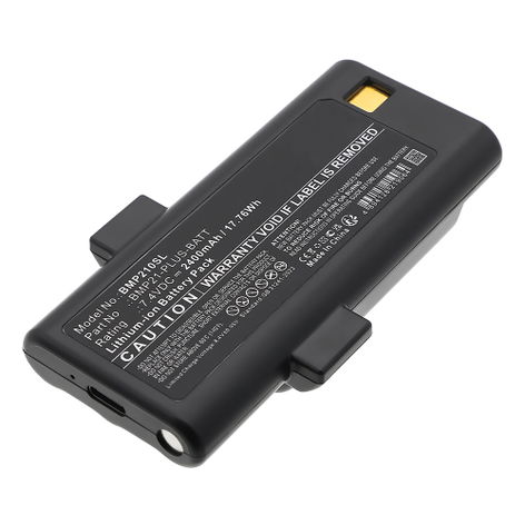 Battery for Brady M210; BMP21‑Lab; BMP21‑Plus; M210-Lab G6120161 (2400mAh, 7.4V) from CELLONIC