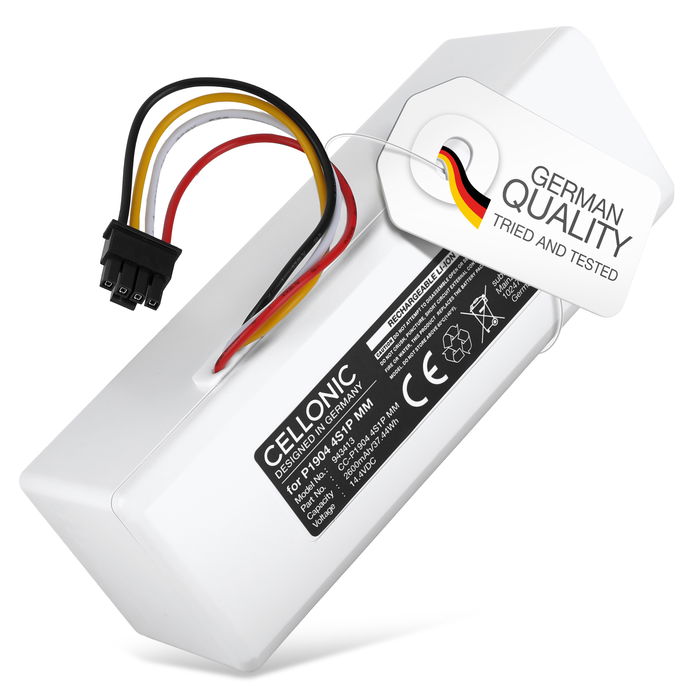Battery for Roborock 1C STYTJ01ZHM Xiaomi SKV4093GL Dreame MC1808 Roborock SKV4093GL Xiaomi Roborock 1C 2550mAh from CELLONIC