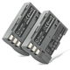 2x Batteria 1500mAh