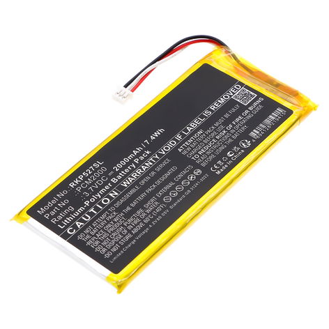 Batteria per Ring Alarm Keypad (2.Gen) PCM2000 (2000mAh, 3.7V) di CELLONIC