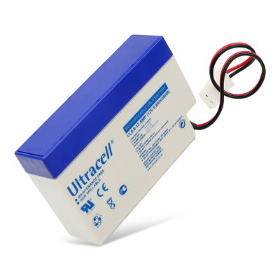 Batteria per Bleiakku 12 V, 0,8 Ah (UL0.8-12) mit AMP-Stecker Bleiakku UL0.8-12 (800mAh, 12V) di Ultracell