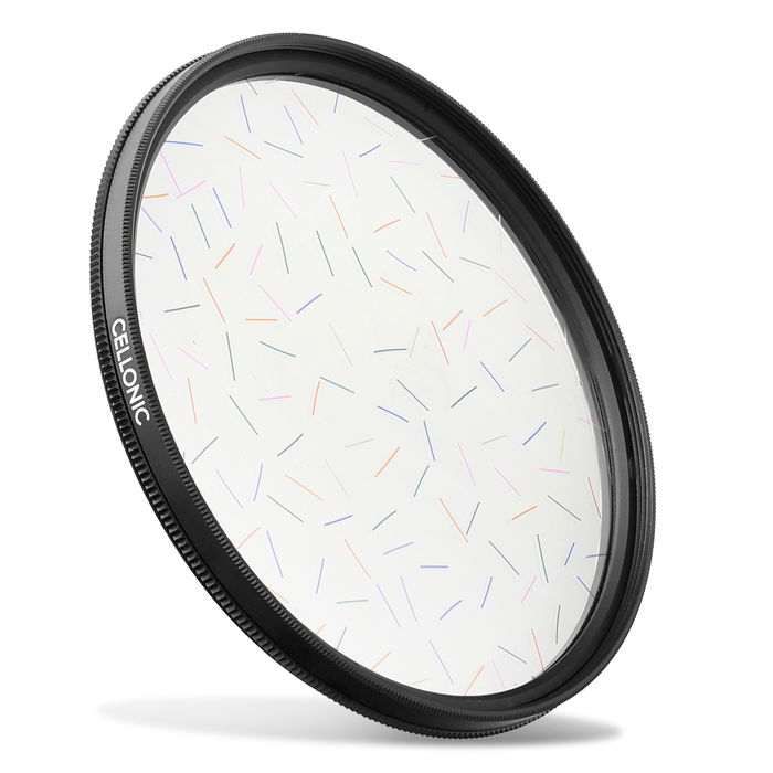 Filtro Arcobaleno Starlight a strisce per Ø 67mm Filtro effetto