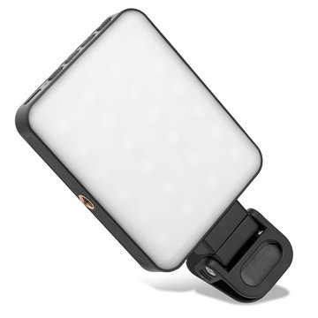 Luce selfie LED RGB Magnetica: mini luce video MagSafe 3000K-6500K, Dimmerabile 0-100%, ricaricabile con USB-C, marca: CELLONIC