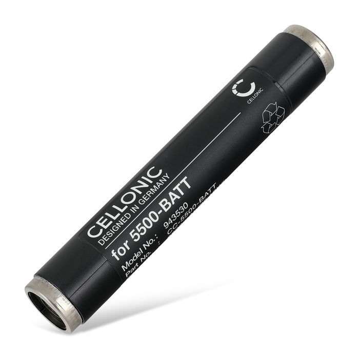 Batteria per Flashlight Nightstick CS-NXP551FT, 3.7 V ORB-186C30 (6800mAh, 3.7V) di CELLONIC