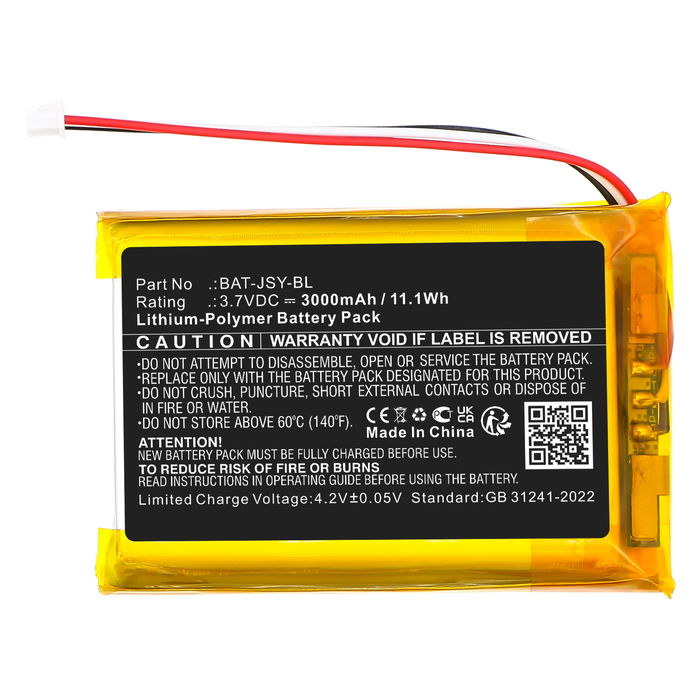 Batteria per HelloBaby HB40, Eufy T8300-M Baby Monitor (3000mAh, 3.7V) di CELLONIC