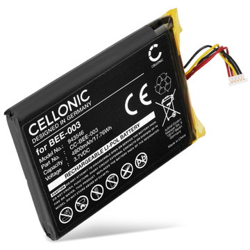 Batteria BEE-003 per Nintendo Switch 2 4800mAh 3.7V marca CELLONIC per console giochi controller palmari