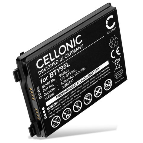 Battery for Newland MT93 Megattera BTY95L (5000mAh, 3.85V) from CELLONIC