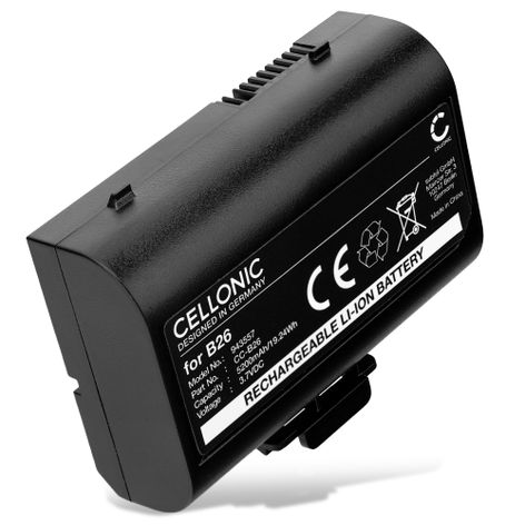 Battery for Castles Saturn S1F2, 1000F; Adyen S1F2 (5200mAh, 3.7V) from CELLONIC