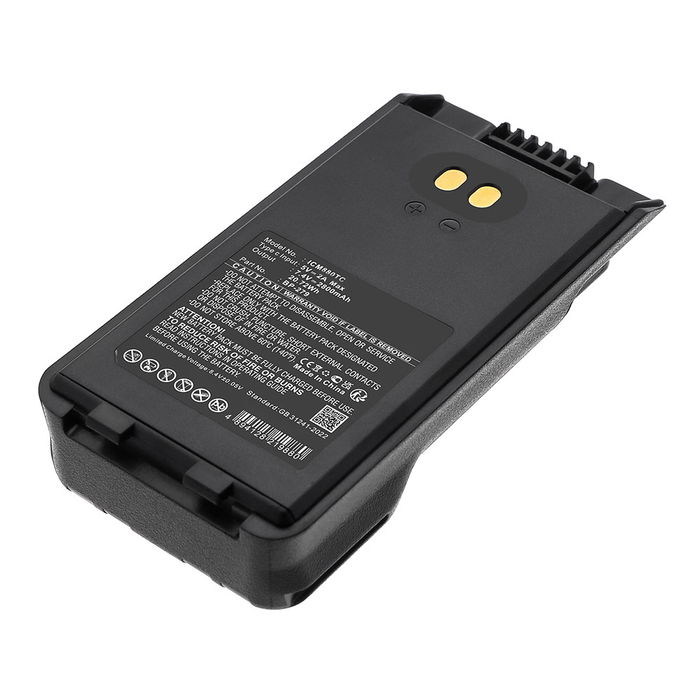 Batteria per Icom IC-F2000, IC-F2000S, IC-A16E, IC-F1000S, IC-F29SR2, IC-F1000, IC-F29SDR 2800mAh Li Ion di CELLONIC