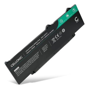 Batteria per portatile Dell Latitude 7455, 5455, 14 7455, 14 5455, 15 5550 (DNDWT), DR02P, R73TC, 2X1V9, GTG7N ricambio per laptop 3500mAh 11.1V 