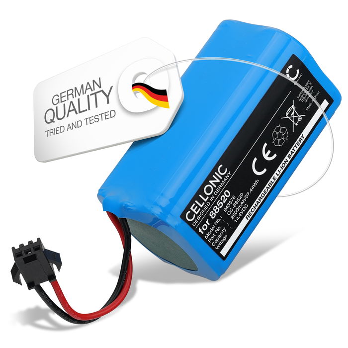 Battery for Cecotec Conga 7490 Ultimate Home X-Treme, 7490 Ultimate Home Genesis, 7490 Ultimate Genesis, 7490 Ultimate X-Treme 2600mAh from CELLONIC