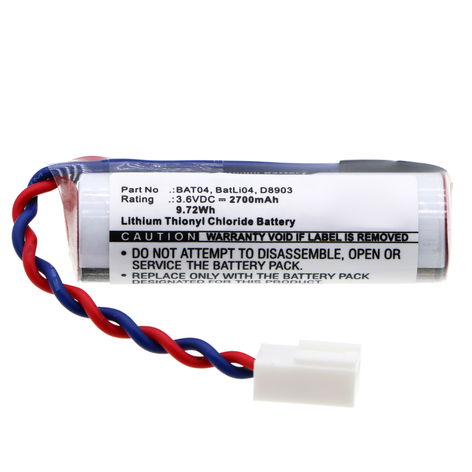 Batteria per DAITEM HP 500; DP1000; L3621; OPT 300; ST 251, 252, 254 BatLi04, BAT04 (2700mAh, 3.6V) di CELLONIC
