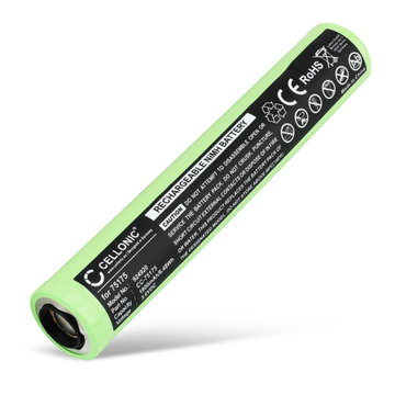 Batteria per Streamlight Stinger, 75301, 76000, 75300, 75309, 75305, 75308, 76600, 75302, 75311 NiMH 3.6V (1800mAh, 3.6V) di CELLONIC
