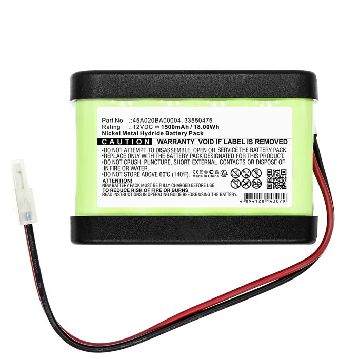 Batteria per Besam Unislide II Sliding door, Sliding door, SL500 Besam Unislide, Besam SL500 (1500mAh, 12V) di CELLONIC