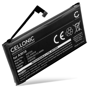 iPhone 15 Batteria 3500mAh marcata CELLONIC